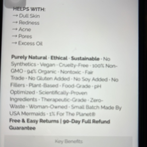 Earth Harbor GLOW JUICE refining enzyme mask - Picture 6 of 11